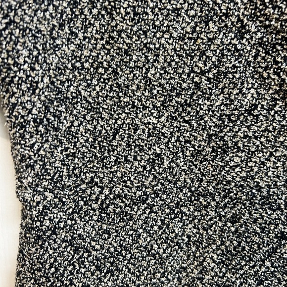 Ann Taylor Shimmer Tweed Crossover Top Size Medium - Picture 2 of 8